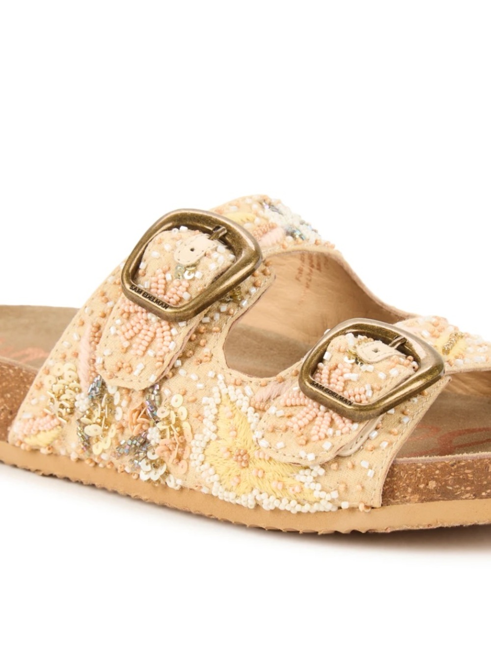 Sam Edelman Womens Orianna Slip-On Embellished Sandals New in box